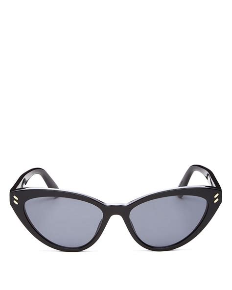 stella mccartney 55mm cat eye sunglasses